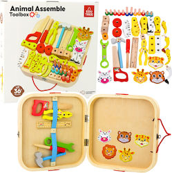 Lean Toys Construction Toy Wooden