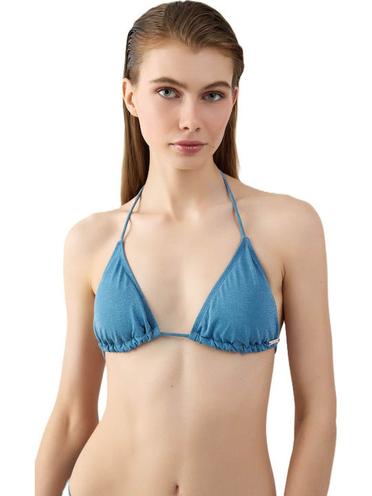 Minerva Bikini Τριγωνάκι Μπλέ