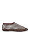 Women's Ballerina Shoes In Brown Colour