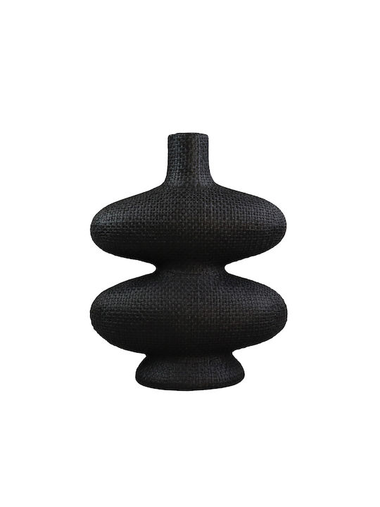 Liberta Decorative Polyresin Vase Randi Black 3...