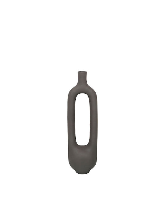 Liberta Decorative Aluminum Vase Finton 15x12xH50cm