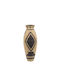 Liberta Decorative Polyresin Vase Inka Black 19x19xH47cm