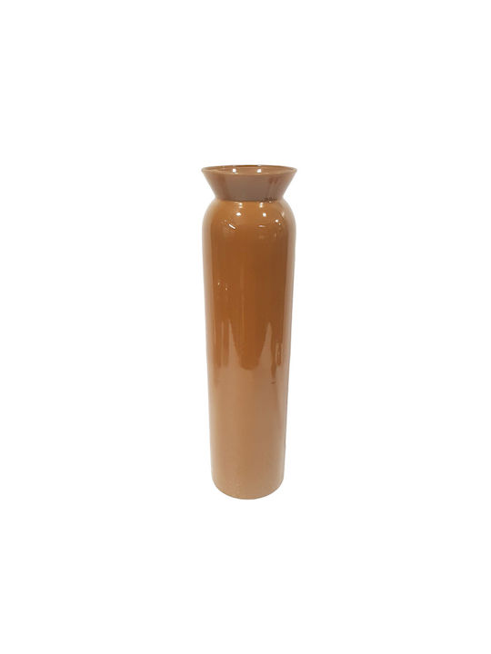 Liberta Decorative Glass Vase Marona Brown