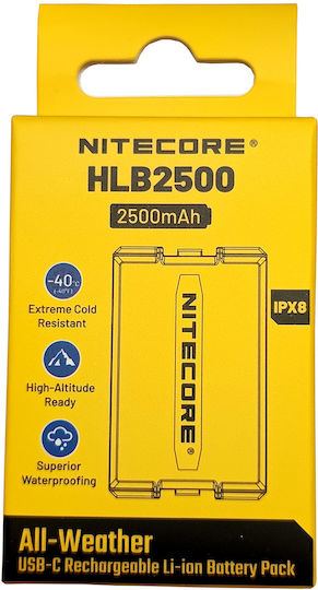 NiteCore Μπαταρία Φωτογραφικής Μηχανής HLB2500 9060100940