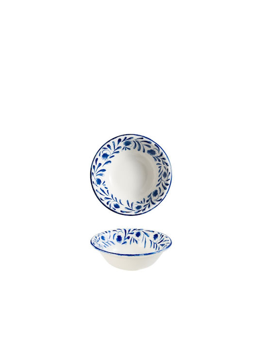 Bonna Lavis Serving Bowl Round Porcelain White with Diameter 16cm