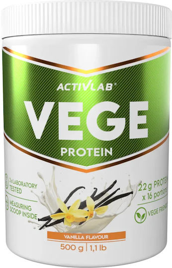 ActivLab Vege Πρωτεΐνη Σόγιας με Γεύση Vanilla 500gr