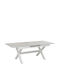 Garten- und Terrassentisch Aluminium Ausziehbar 210x90x76cm