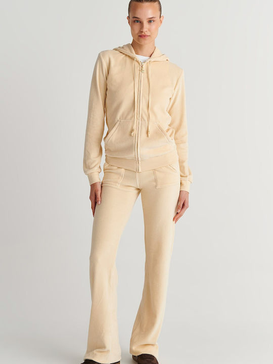 SugarFree Women's Velvet Hoodie Sweatshirt Card...