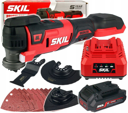 Skil 3650 CA Oscillating Multi Tool Brushless 20V 1x2.5Ah with Speed Setting