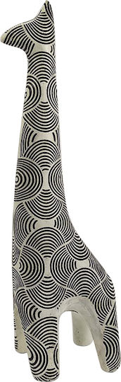 Liberta Liberta Dekorative Giraffe Polyresin Blurry 11x9x31cm
