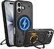 Idol 1991 360 Full Cover Μεταλλικό Μαύρο (iPhone 17)