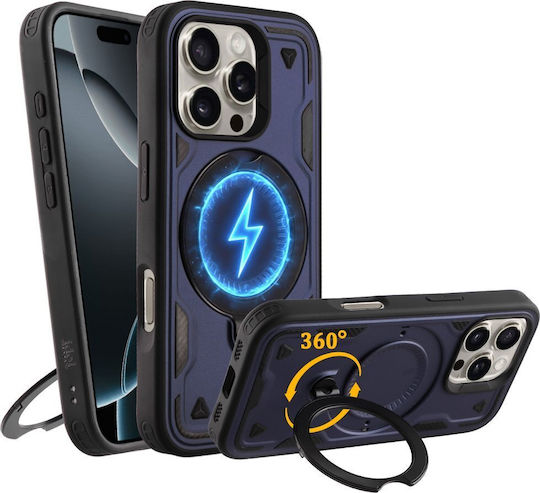 Idol 1991 360 Пълно Покритие Метален Син (iPhone 16 Pro)