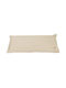 Lianos Waterproof Garden Sofa Cushion Ecru 45x109cm