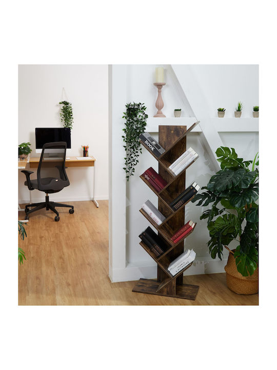 Bücherregal Braun 51x25x138cm