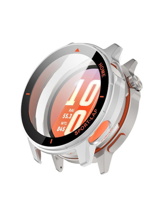 xDfind Integrated Plastic Case in Silver Colour...