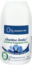 Bamboo Smiles Αποσμητικό σε Roll-On Χωρίς Αλουμίνιο 50ml