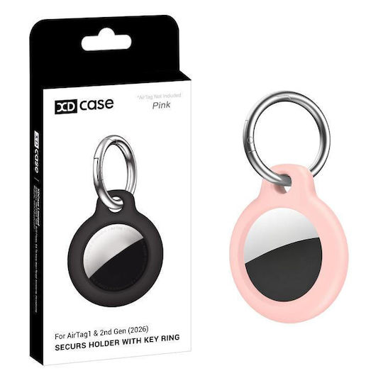 Xdcase Θήκη για AirTag σε Ροζ χρώμα