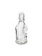 ArteLibre Glass Water Bottle with Screw Lid Transparent