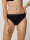 Women's Period Slip Black