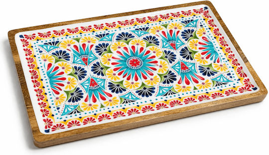 Costos Granada Wooden Beige Serving Platter 40x25cm