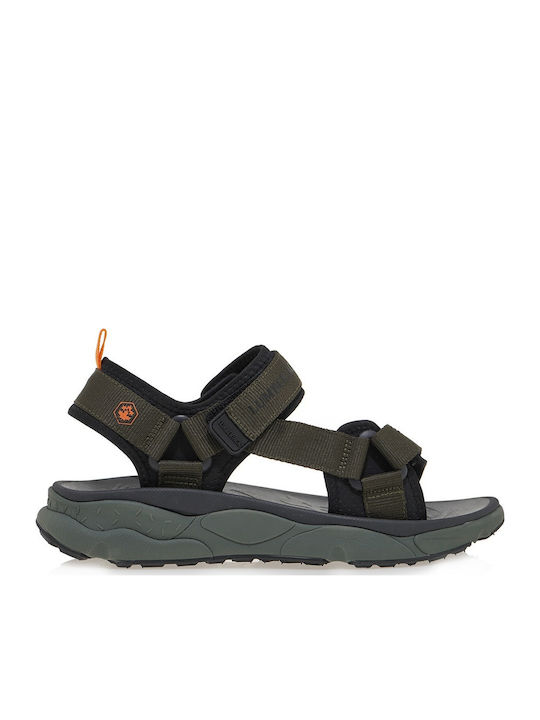 Byron Men's Sandals in Green Colour