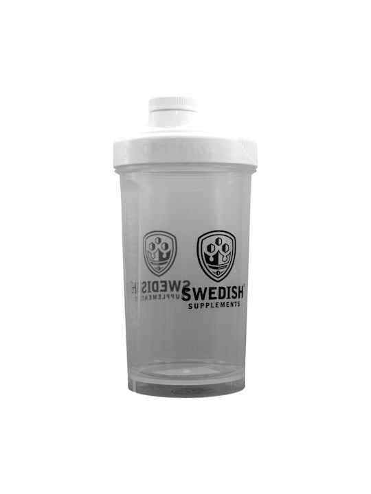 Swedish Supplements Shaker Πρωτεΐνης 550ml Πλαστικό Διάφανο