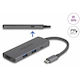 DeLock USB-C Docking Station με HDMI 4K Γκρι (87804)