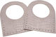 Mânere Mânușă Set 17x21cm Croco Lila