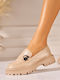 Mocasini Dama Loafers Bej