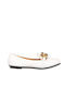 Loafers Dama Din Piele În Culoare Albă
