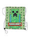 Minecraft Kinder Tasche Beuteltasche Grüne 40x35cm