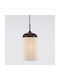 Liberta Enso Deckenleuchte Braune mit Seil 27.5x50.5cm