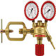 Pressure Gauge Acetylene Regulator Clamp Mestriner Made In Italy