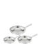 Tefal Сет Тигани от Неръждаема Стомана 3 Части
