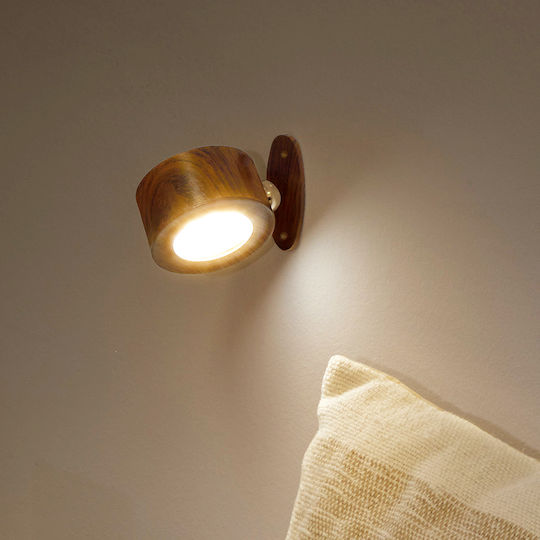 Σποτ Επαναφορτιζόμενο Led Dimmable 3 Cct F-v Wood 212000b