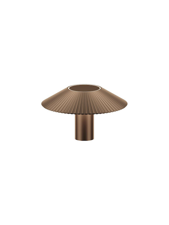 Brown 3000k 15w 1752lm Ac220-240v 85° Led Bridgelux Driver Eaglerise 50,000hrs Dim No -20°c → 45°c Cri>90 Lawn Cri>90 15cm Aluminum + Pc Ip65 Vk 02281 Br W 25 75169-013776