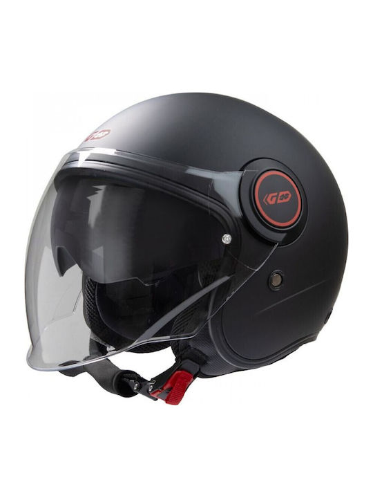 Garibaldi G21 Sunvisor Negru Mat Cască Moto Jet...