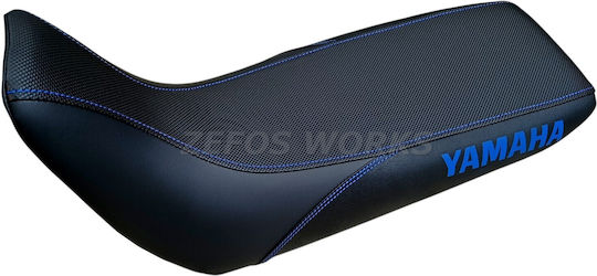 Yamaha Xt 600 E Anti-Slip Upholstery Logos Blue
