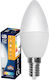 LED Glühbirne C37 E14 Warmes Weiß 7w Homie 108534 1 Stück