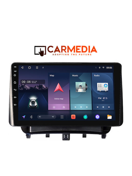 Carmedia Ηχοσύστημα Αυτοκινήτου για Ford Transit 2014-2020 (Bluetooth/USB/WiFi/GPS/Apple-Carplay/Android-Auto) με Οθόνη Αφής 9"