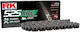 Drive Chain 525-118 Teeth Xre Xw Rx-ring RK Japan Which Is Manufactured In Japan