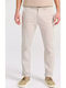 Chino Trousers Elastic Regular Fit Silver Grey