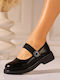 Damen Ballerinas Aus Leder In Schwarz Farbe