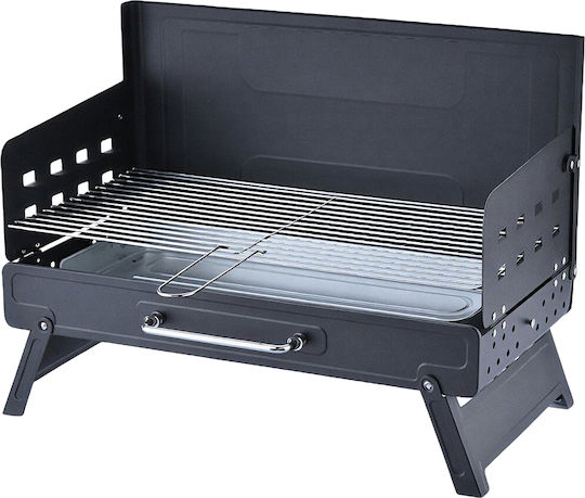 539217 Φορητη Ψησταρια Bbq Artelibre Inferno Μεταλλο 50x27x43cm