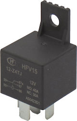 Relay Αυτοκινητου 12v Dc 45a Hfv15/12-z4tj 1c/o Hongfa