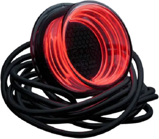 Φως Όγκου Neon Strans Geo Dark 10-40v Κόκκινο