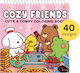 Carte De Colorat Cozy Friends Copertă Dură Desene Amuzante Animale Adulți Copii