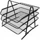 A4 Document Drawers 3 Black Shelves