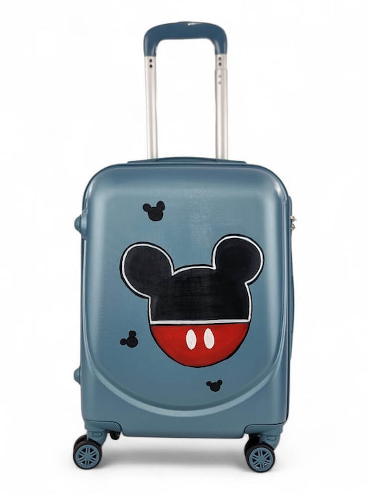Playful Bags Kids Cabin Hard Suitcase Light Blue Height 55cm