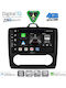 Digital IQ Auto-Audiosystem für Ford Focus 2005-2012 mit Klima (Bluetooth/USB/WiFi/GPS/Apple CarPlay/Android Auto) mit Touchscreen 9"